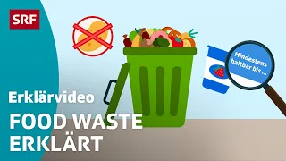 Was ist Food Waste? – einfach erklärt | Kindervideos | SRF Kids