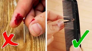 Trying 25 GENIUS REPAIR LIFE HACKS By 5 Minute Crafts