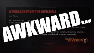 The Division 2 -  The "AWKWARD" Ban Hammer