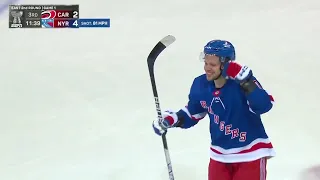 Artemi Panarin's winning goal in game 1 vs Hurricanes (5 may 2024)