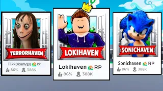 TOP 3 BROOKHAVEN CREADOS POR YOSOYLOKI! 😄🏡 - Roblox YoSoyLoki