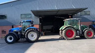 New Holland VS Fendt Vario ลองมาชมกันคะ