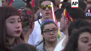 Thousands participate in Chile's Gay Pride parade