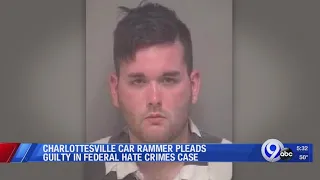 Charlottesville car rammer pleads guilty in federal court