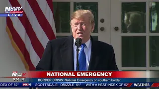 NATIONAL EMERGENCY: President Trump Declares Emergency On Southern Border