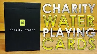 Deck Review - Charity Water Playing Cards [HD]
