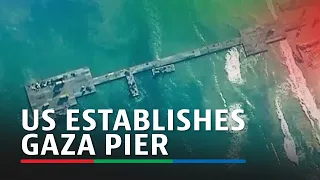 US establishes Gaza pier to try to boost aid to hungry enclave | ABS CBN News