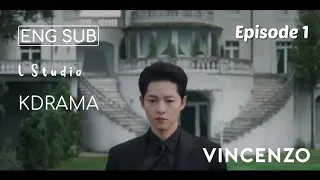 [Eng sub] episode 1 vincenzo Song Jong Ki speaks Italian