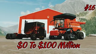 FS22 $0 To $100 Million On Hickory Valley Blank Map!! #16 Timelapse Series