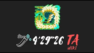 [MHWI:PS5/Record]闘技大会マスター級06 ジンオウガ 太刀 4‘29''26 TA WIKI Rules | MR Arena Quest 06 - Zinogre LS