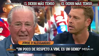 ⚔️ JORGE D'ALESSANDRO DEFIENDE A VINICIUS, EL 'GENIO'