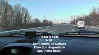 Signalisation Radar Mobile sur Coyote