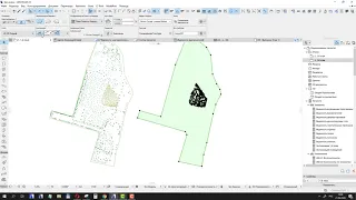 Построение рельефа в Archicad 23