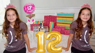 EMILY'S 12TH BIRTHDAY  OPENING PRESENTS | SISTER FOREVER