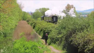 WSRs MINEHEAD LEVEL CROSSING BEFORE AND AFTER UPGRADING MAY AND OCTOBER 2021