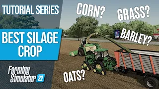 BEST Yielding Crop for Silage | Farming Simulator 22 | Tutorial Series