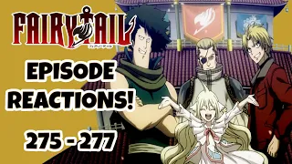 FAIRY TAIL EPISODE REACTIONS!!!  Fairy Tail Zero Episodes 275-277!