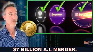 MASSIVE CRYPTO A.I. MERGER: FETCH, SINGULARITY & OCEAN PROTOCOL! + NATION STATES!