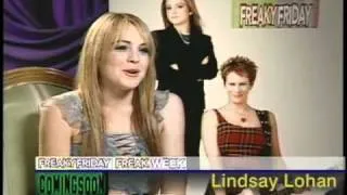 Lindsay Lohan interview for Freaky Friday 2003