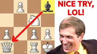 How Bobby Fischer PUNISHES Bg4 Pins?