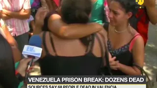 Venezuela prison break: 68 burned to death