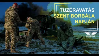 Tüzéravatás Szent Borbála napján