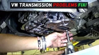 VW TRANSMISSION SHIFTS HARD VALVE BODY REPLACEMENT FIX