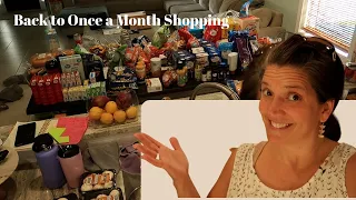 My first HUGE  Large Family Monthly Grocery Haul in Florida! Sam's Club and Walmart