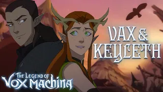 Vax and Keyleth's Love Story | The Legend of Vox Machina