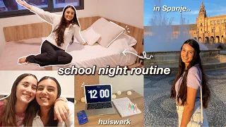 avond routine op een schooldag!