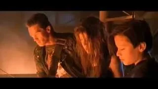 Terminator  2 El Juicio Final. Escena Final, Ahora entiendo porque lloran.