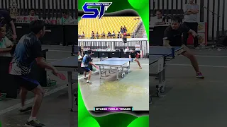 Backhand Loop and Forehand Loop table tennis #pingpong #tabletennis #shorts