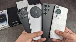 iPhone 14 Pro vs. Samsung S23 Ultra, Xiaomi 13 Ultra, Huawei P60 Pro! Care e mai bun?