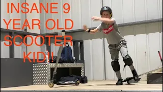 INSANE 9 YEAR OLD SCOOTER KID!