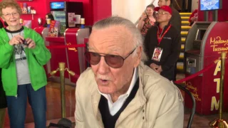 Interview with Stan Lee at Madame Tussuads