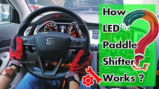 How LED Paddle Shifters Work on Seat Cupra Steering Wheel?TDD Motors (NEW)