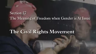 MOOC WHAW1.2x | 17.3.1 The Civil Rights Movement | The Meaning of Freedom When Gender is at Issue