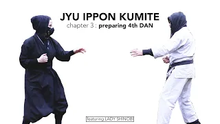 Jyu Ippon kumite 4th DAN black belt karatedo preparation feat Lady Shinobi