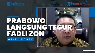 Prabowo Subianto Langsung Tegur Fadli Zon karena Sindir Jokowi soal Banjir di Sintang