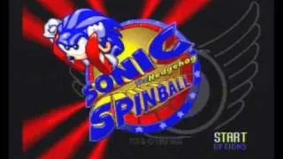 Sonic Spinball Intro Sega Megadrive Pal Version