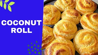 Coconut Roll | Delicious & Easy Coconut roll buns | Fiji Style Coconut Roll |