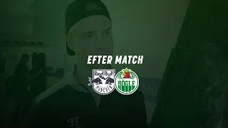 Clang: "Gjorde inte vår bästa match idag"