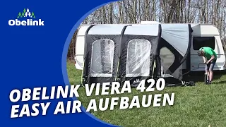 Obelink Viera 420 Easy Air aufbauen | Instruktion | Obelink Vrijetijdsmarkt