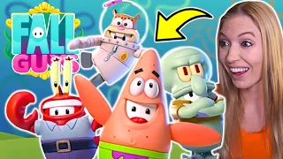 Spongebob's Friends Invade Fall Guys! (Live)