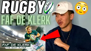 American FIRST REACTION To Faf De Klerk! 🔥🏉 SIZE DOESN'T MATTER (South African Rugby Player 🇿🇦)