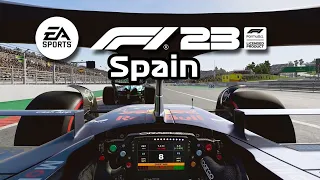 F1 23  Spain in VR - UPDATED TRACK - No commetary Lap