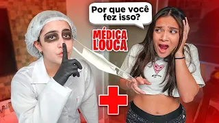 A JÚLIA SE VESTIU DE MÉDICA LOUCA  - JULIANA BALTAR