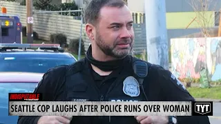 Cop LAUGHS After Police Fatally Hits Woman With Car Going 74 In A 25