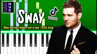 Michael Bublé - Sway - Piano Tutorial