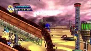 Sonic The Hedgehog 4: Episode II - Oil Desert Zone & Episode Metal Trailer [JAP-HD]